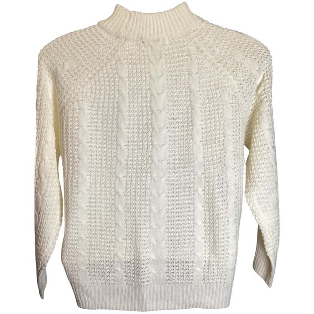 Elegant Cream Sweater for Women, Plus Size 3X - Picture 5 of 8